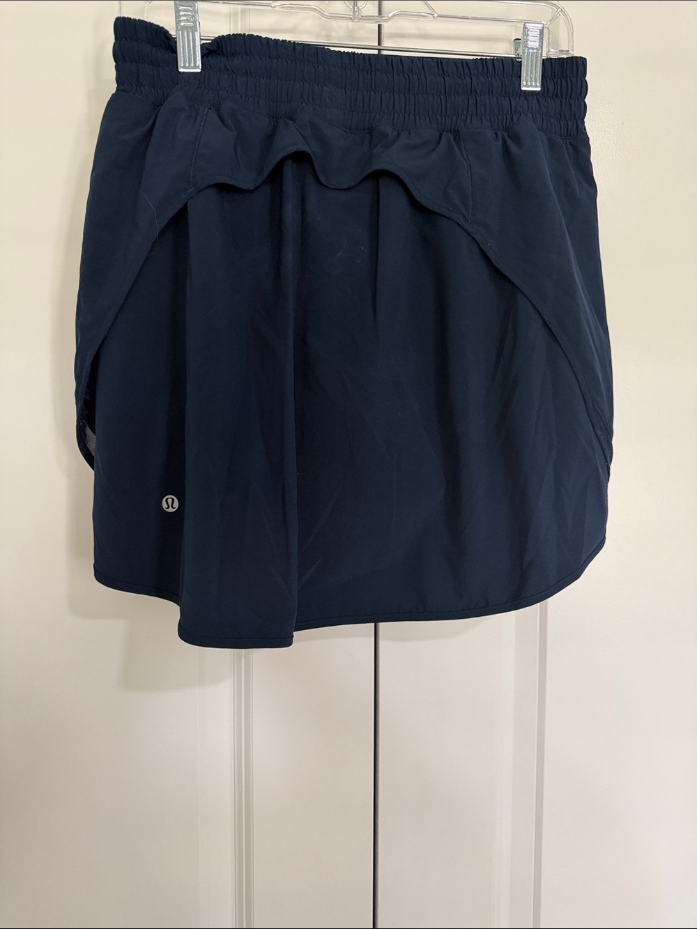 lululemon athletica Navy Athletic Mini Skirt